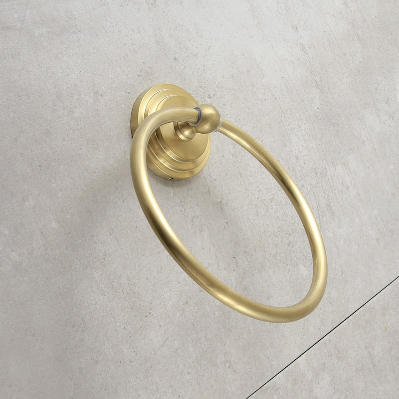 Kingston Brass Milano Towel Ring