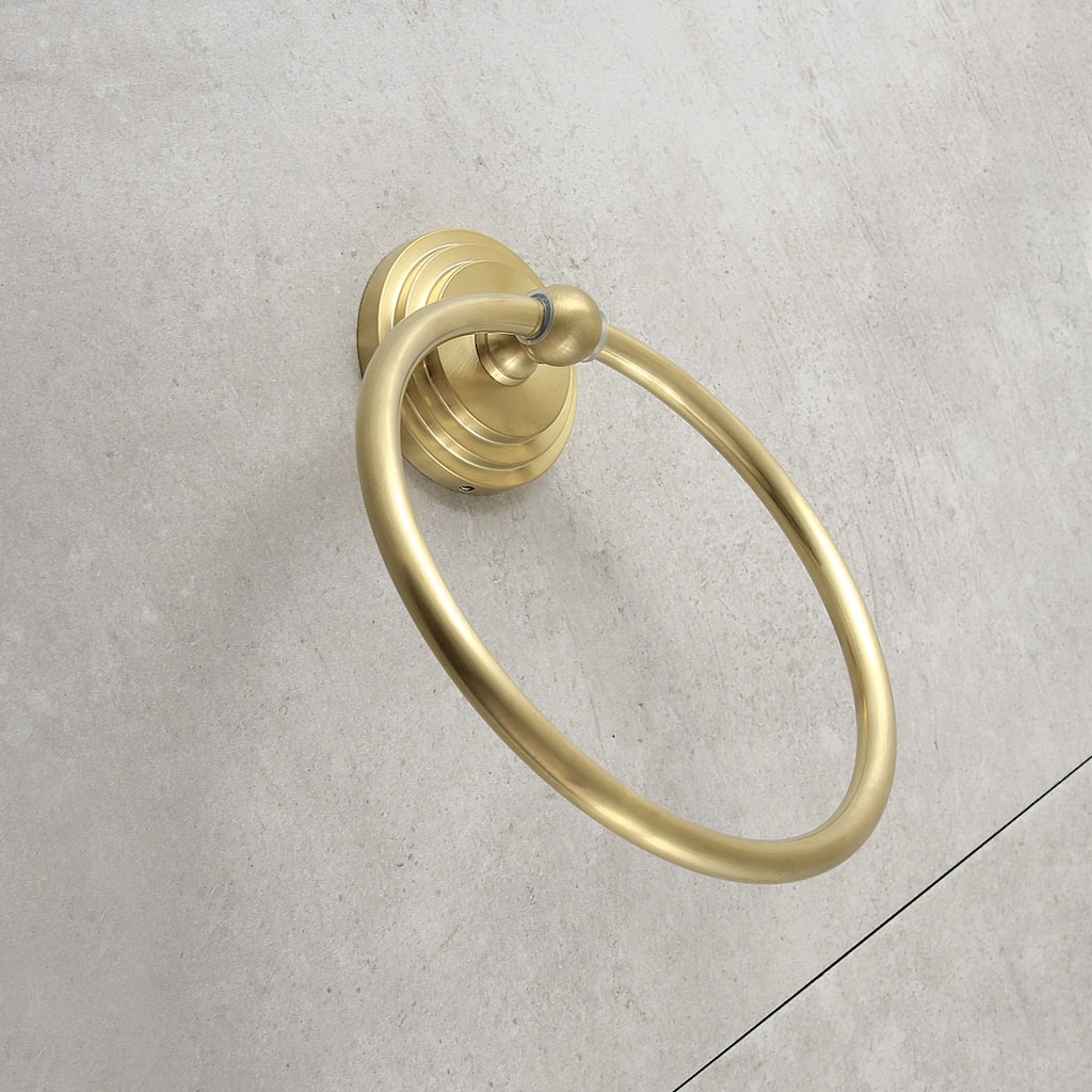 Kingston Brass Milano Towel Ring