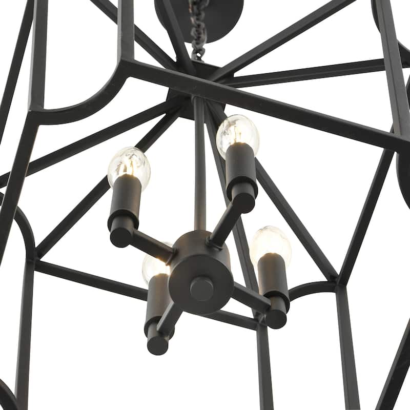 Millennium Lighting 91804 Hylena 4 Light 15" Wide Pendant