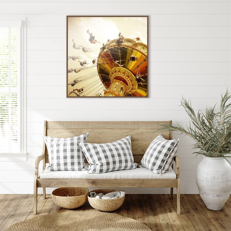 Euphoria by Kapuschinsky Framed Canvas Wall Art Print