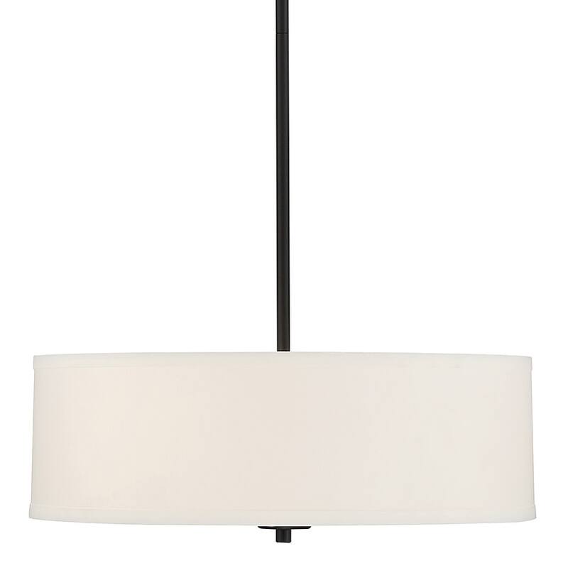 Meridian M70109 3 Light 18" Wide Pendant - Matte Black