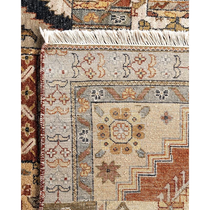 Patchwork One-of-a-Kind Hand-Knotted Area Rug, Multicolor - 9' 3" x 11' 10"