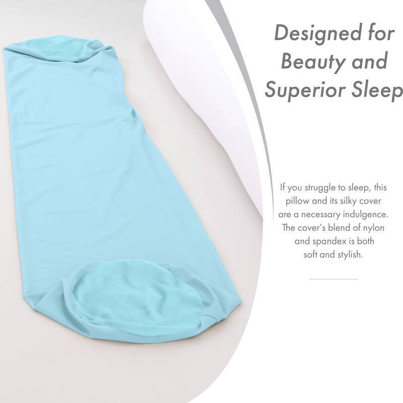 Straight Body Pillow, Premium Microbead,Side Sleeping / Pregnant Women