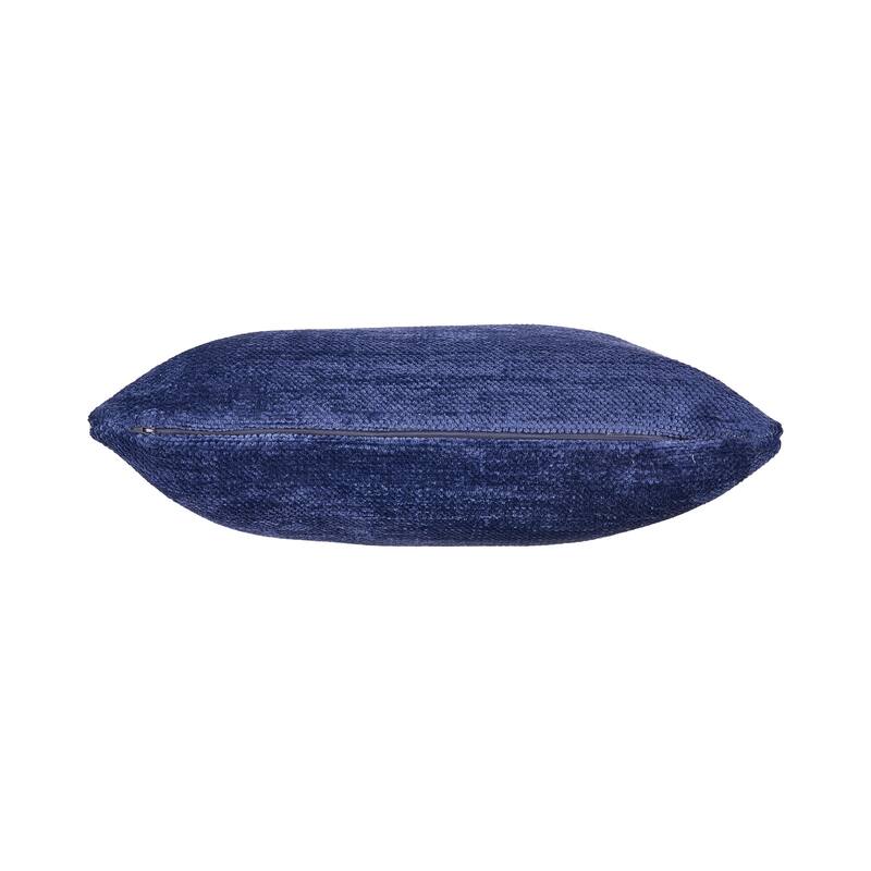 Sevita Transitional Solid Chenille Indoor Throw PIllow