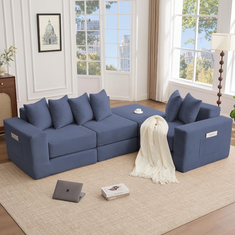 10-in-1 Convertible Sofa Sectional