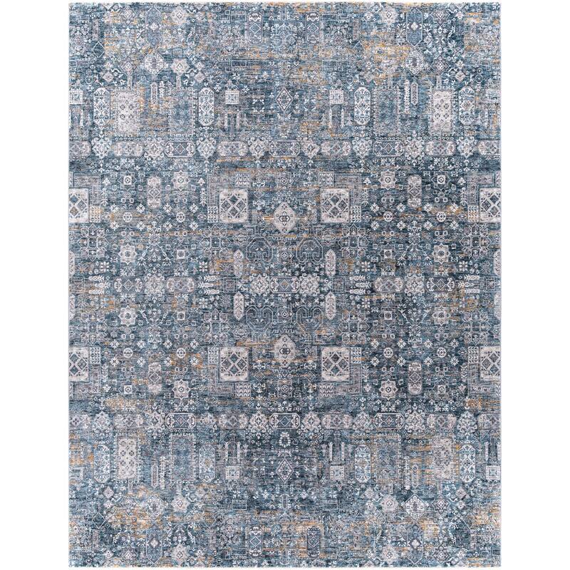 Livabliss Traditional Cardiff Medallion Area Rug