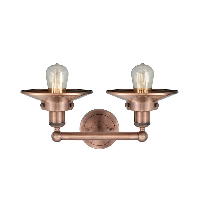 Innovations Lighting Railroad - 2 Light 17" Bath Vanity Light