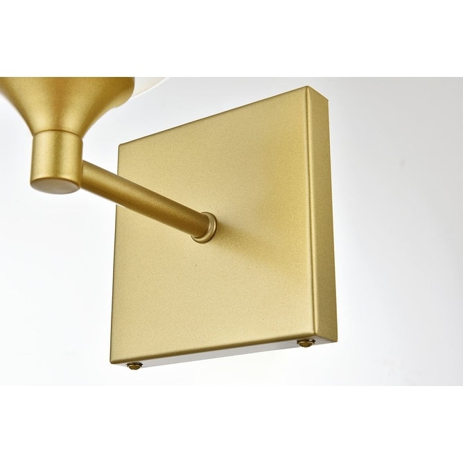 Elegant Lighting LD7308W6 Eero 9" Tall Bathroom Sconce