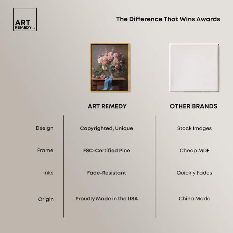 Bloom's Abundance Canvas by Art Remedy