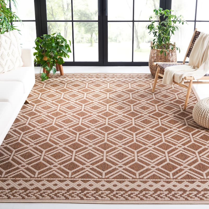 Martha Stewart by SAFAVIEH Washable Fulden Indoor/ Outdoor Waterproof Rug