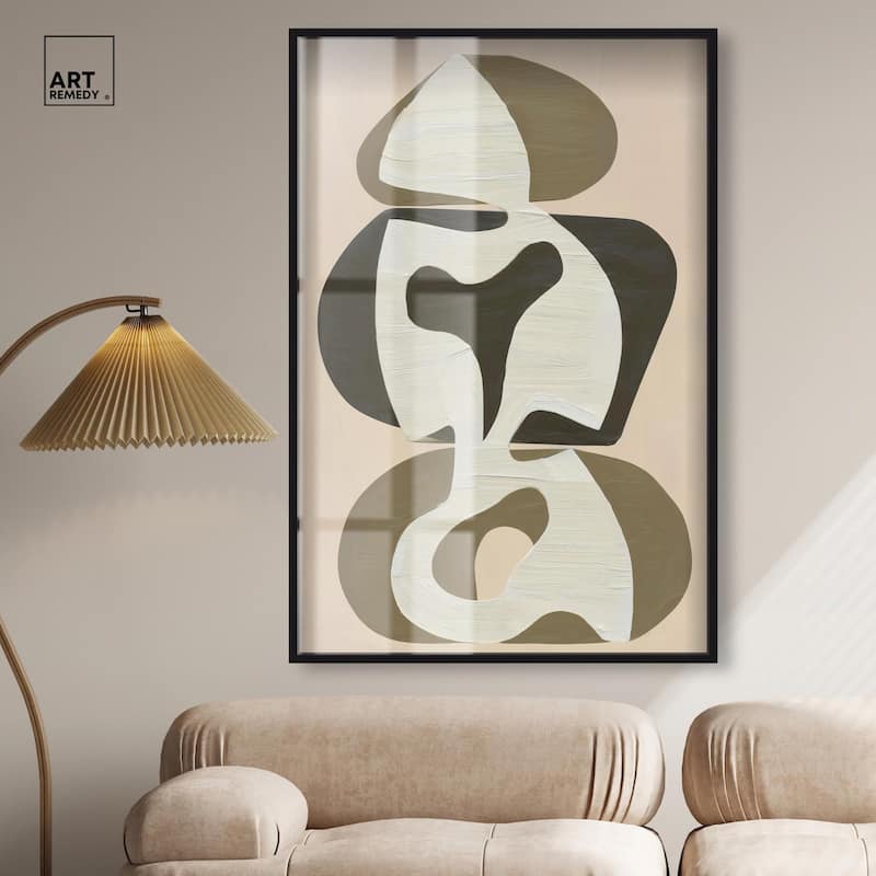 Shapes of Sage II Shadowbox by Art Remedy