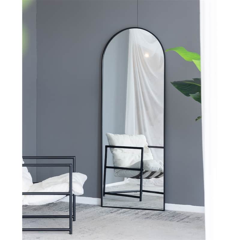 Celine Black Arch Body Mirror