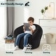preview thumbnail 7 of 26, Heritage Kids Pod Curved Back Kids Bean Bag Chair
