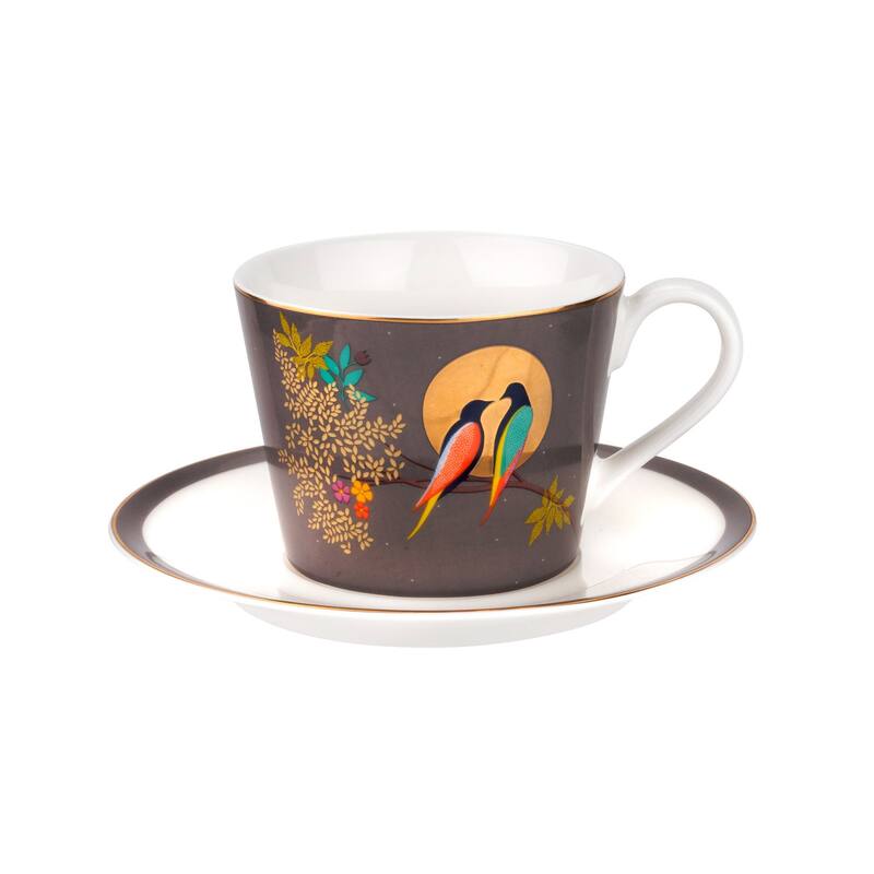 Sara Miller for Portmeirion London Chelsea Teacup and Saucer - 8 oz.