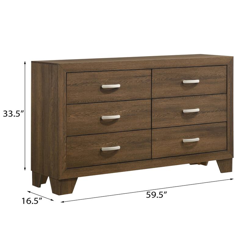 Dabovich Dresser with 6-Drawer