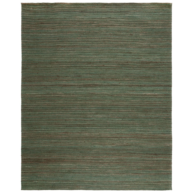 SAFAVIEH Handmade Cape Cod Snezanka Coastal Jute Rug - 11' x 15' - Sage/Natural