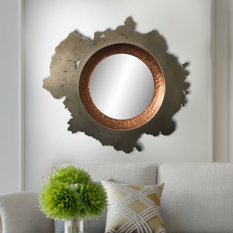 decorative metal mirror - 20.9*23*1.2 - 20.9*23*1.2