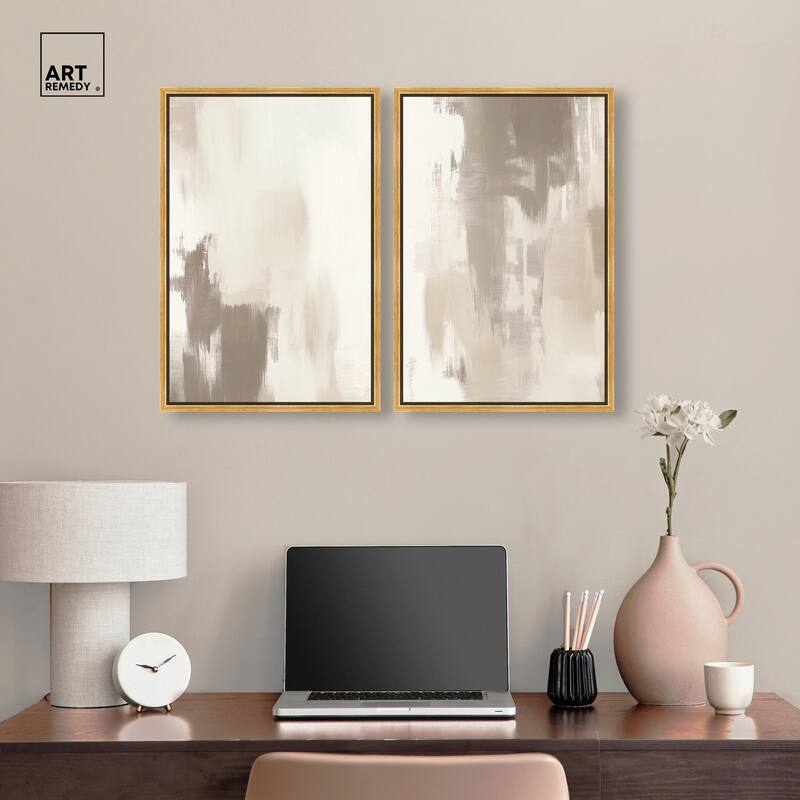 Winter Mist I Canvas Set of 2 by Art Remedy