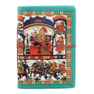 Novica Handmade Blank Space Handmade Paper Journal
