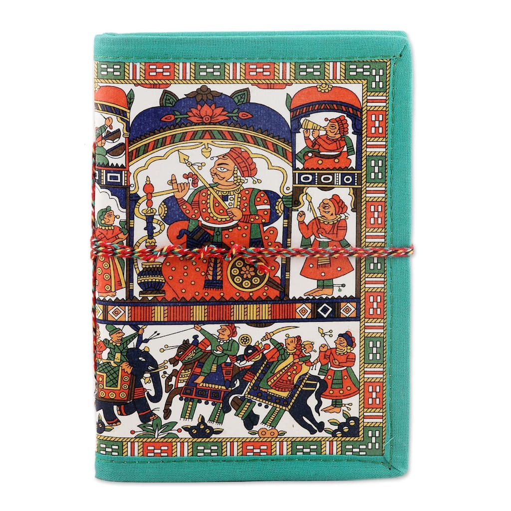 Novica Handmade Blank Space Handmade Paper Journal