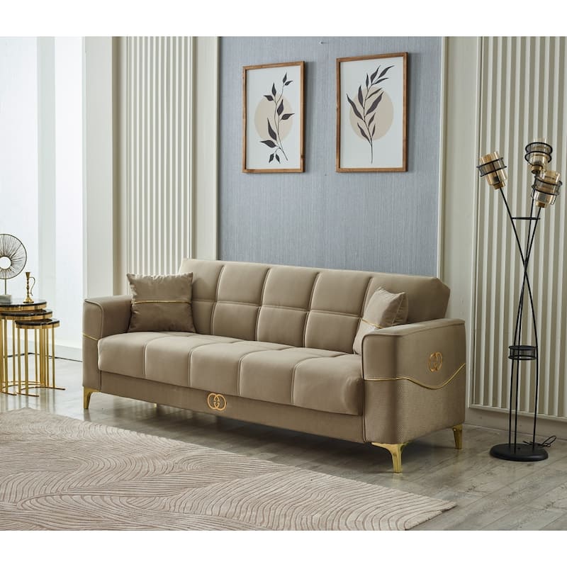 Cuneo Comfortable Sleeper Modern Living room Sofa - Beige