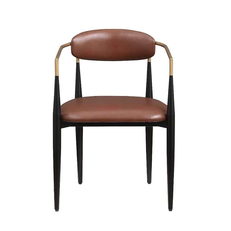 Morden Fort Modern Boucle Dining Chairs Velvet Armchair Set of 2