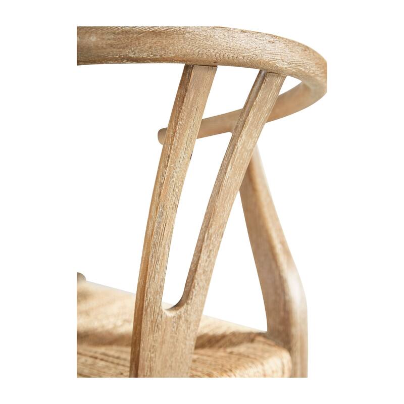 Furniture Classics Broomstick Accent Chair, Brown