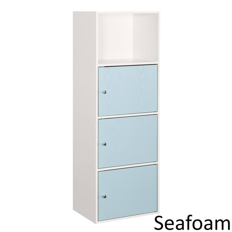 Convenience Concepts Xtra Storage 3 Door Cabinet with Shelf