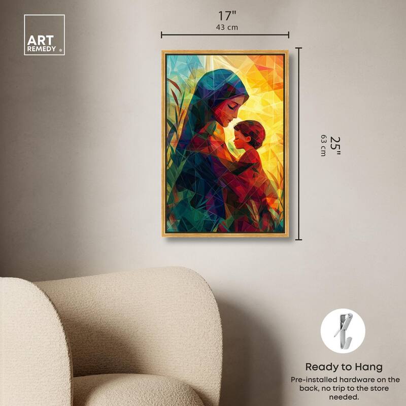 Facet of Feeling Canvas by Art Remedy
