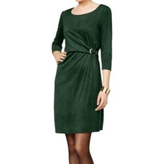 NY Collection Faux-Suede Lace-Up Fit NY Collection Faux-Suede Lace-Up Fit