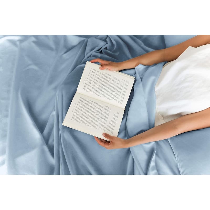 CGK Linens Brushed Microfiber Soft Wrinkle free 4 Piece Bed Sheet Set