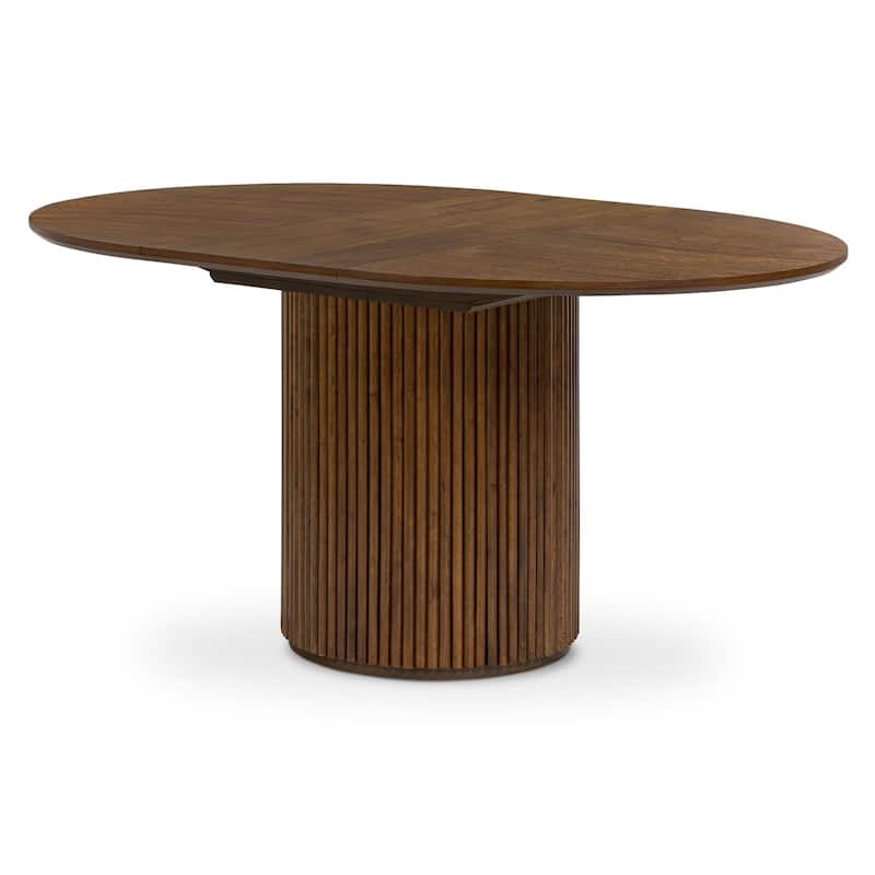 Poly & Bark Ronda 43"-59" Wood Extension Dining Table