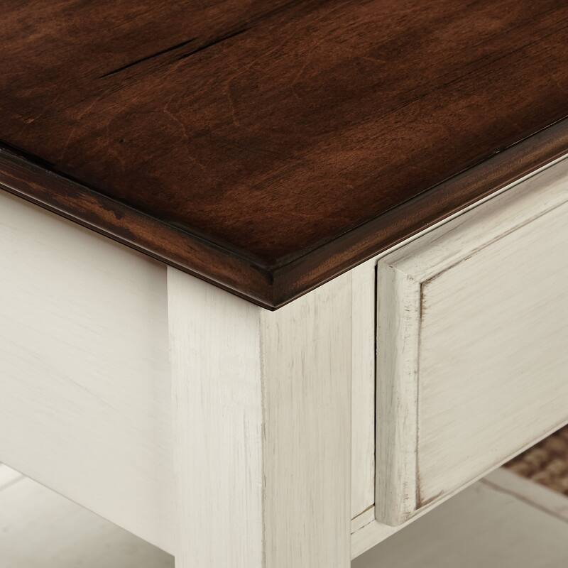 Simple Living Charleston End Table - 24"H x 23.75"W x 23.75"D