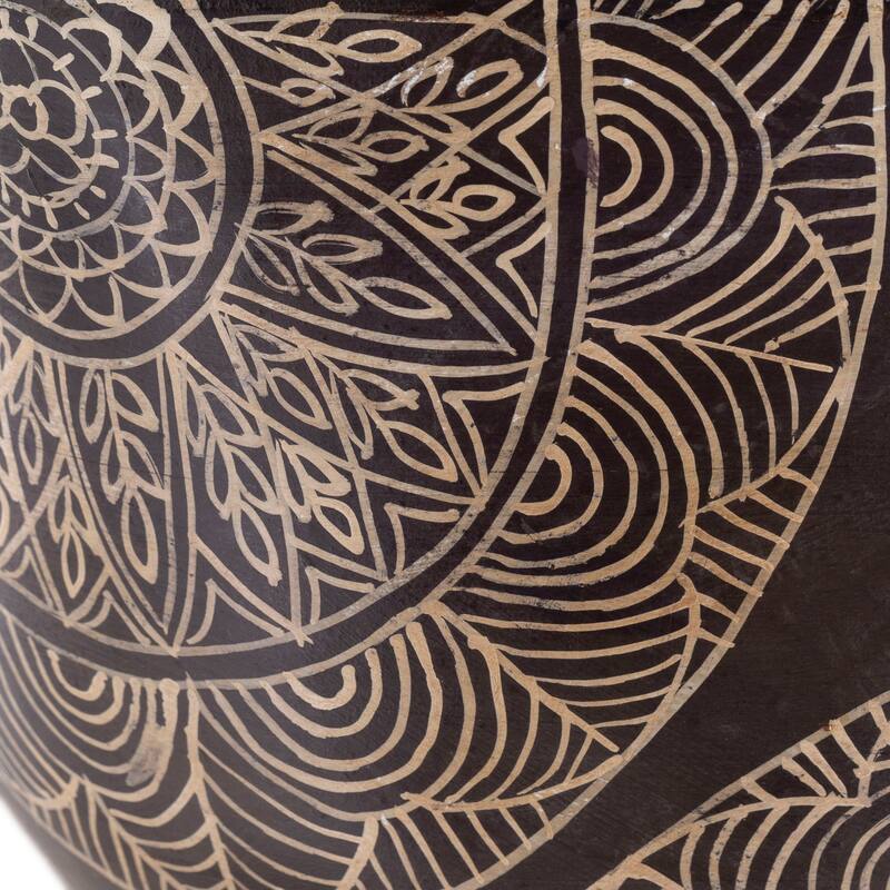 Artistic Weavers Gene Terracotta Mandala Indoor Planter