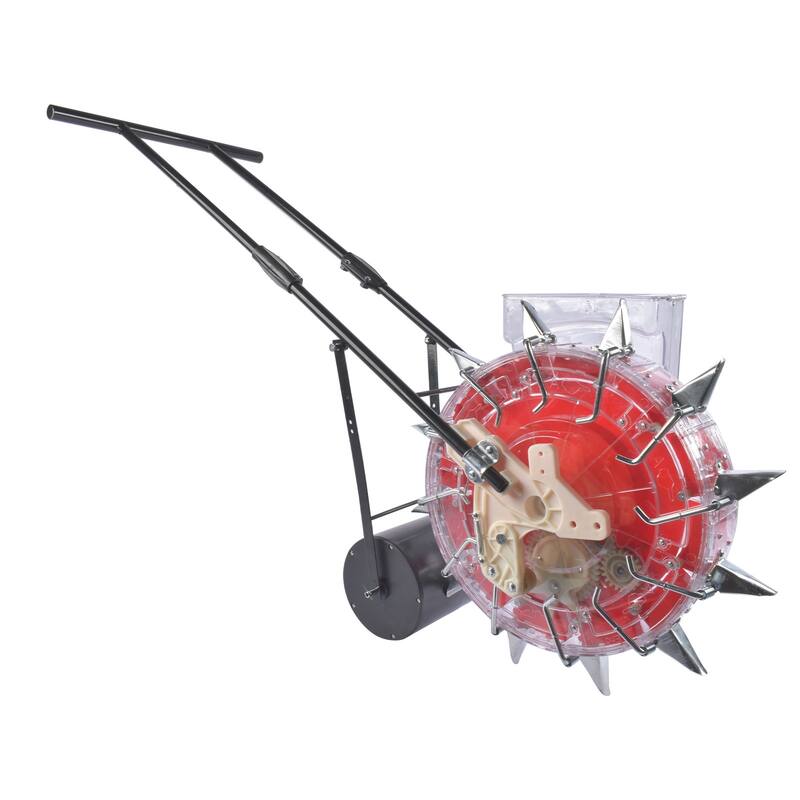 Manual Hand-Push Garden Seeder Roller Seeder for Corn Soybean Peanut Cotton Precise Planting