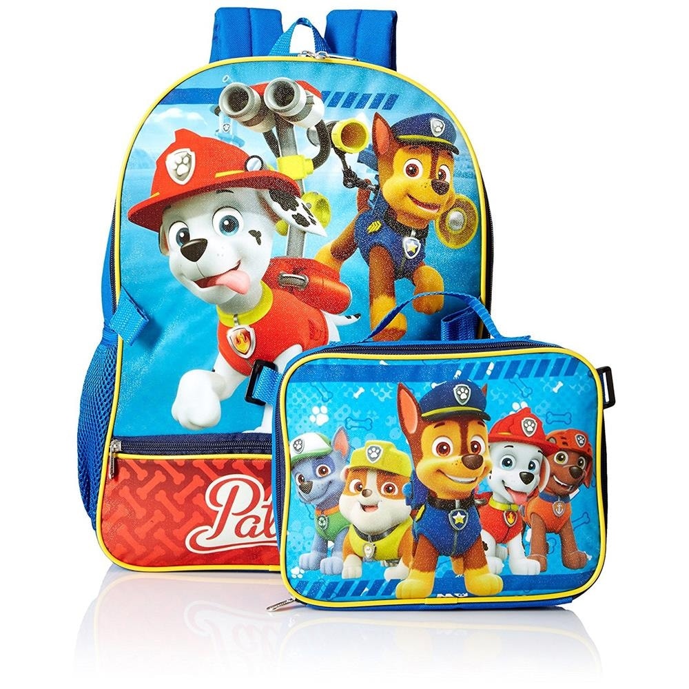 paw patrol luggage set