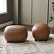 preview thumbnail 79 of 112, KINWELL 23" Wide Faux Leather Upholstered Ottoman Footrest, PU Entryway Footstool