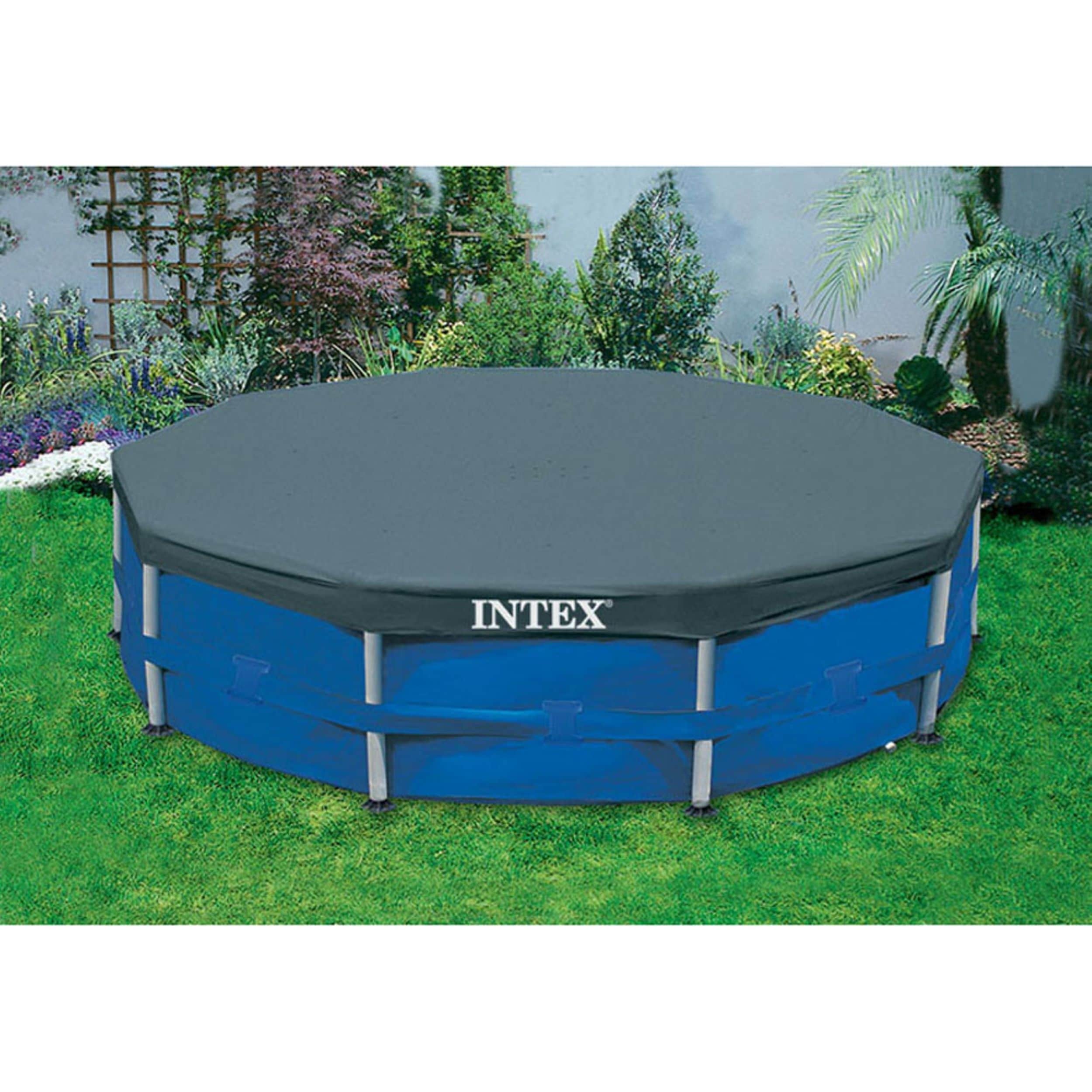 10ft inflatable pool best sale cover