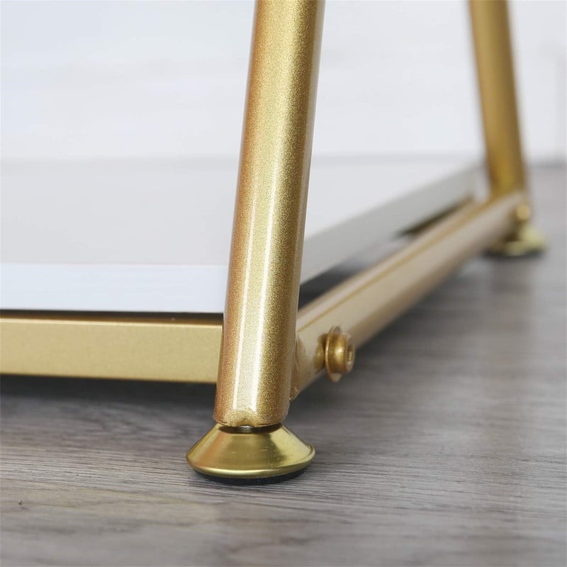 Gold Clothing Rack with Shelf Heavy Duty - 15.7"D x 59"W x 63"H