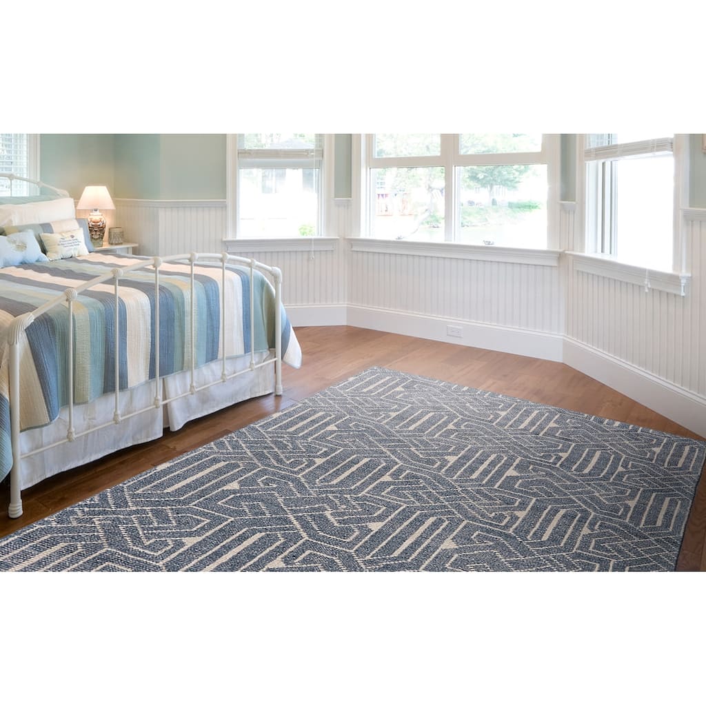 Grand Bazaar Frida Machine Made Abstract Transitional Area Rug