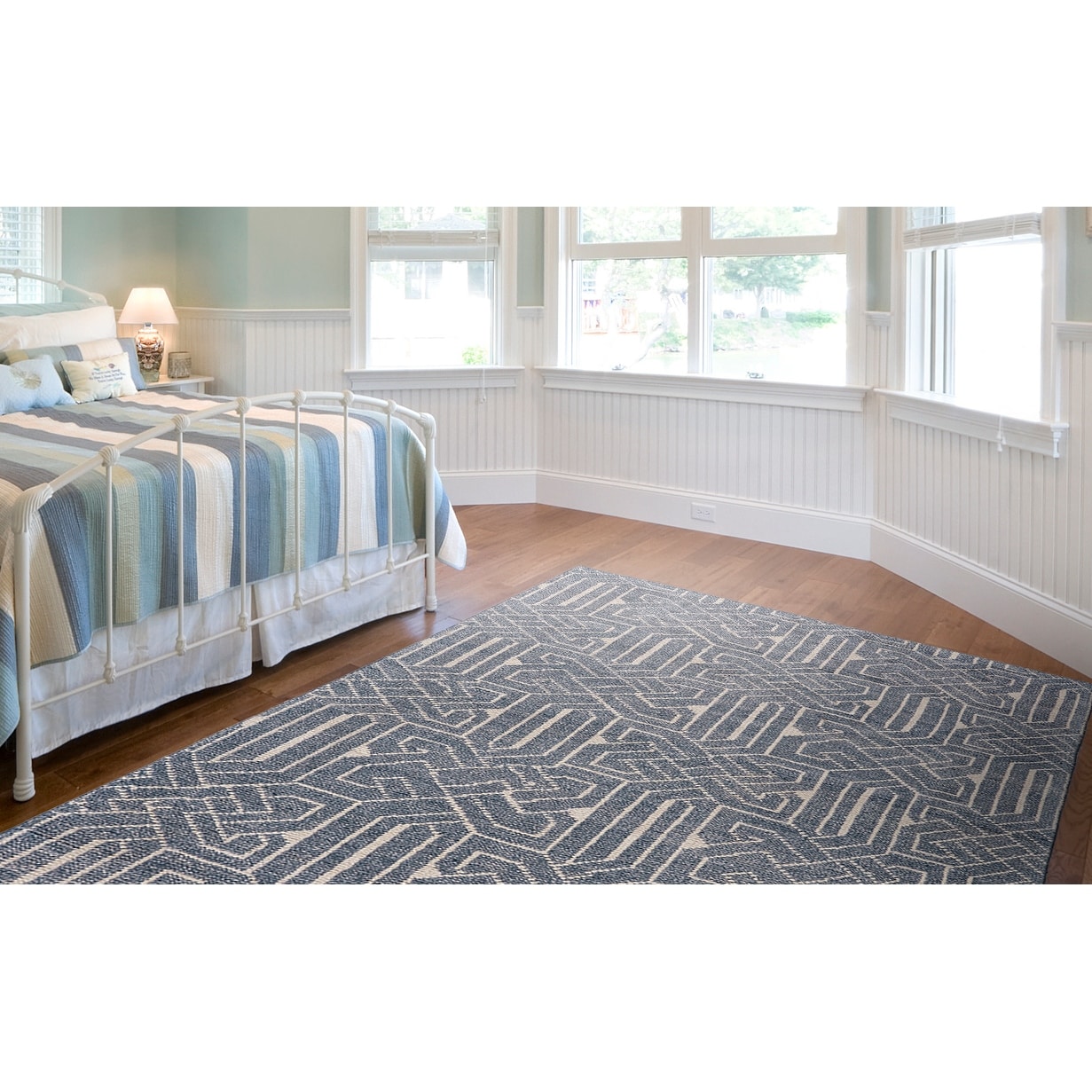 Grand Bazaar Frida Machine Made Abstract Transitional Area Rug