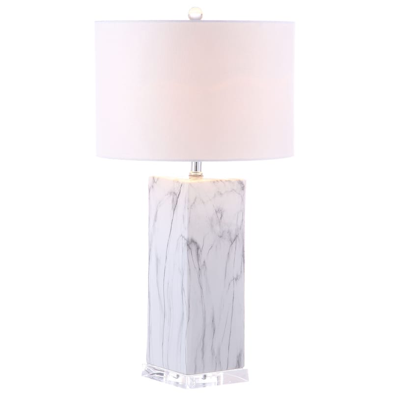 SAFAVIEH Lighting 29-inch Olympia Marble Table Lamp (Set of 2)