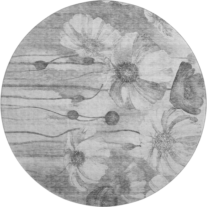 Premium Washable Super Soft Modern Floral Mayfield Rug