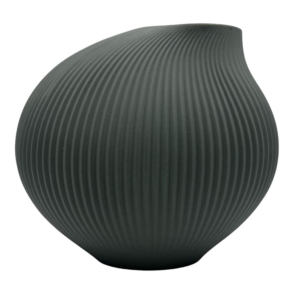 7 Inch Wide Modern Ceramic Vase for Flowers