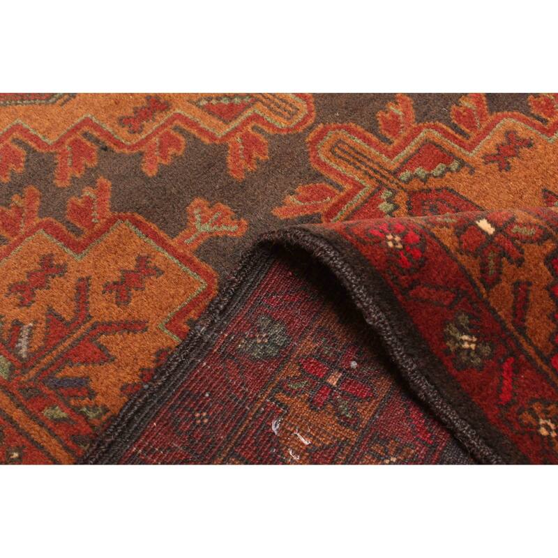 ECARPETGALLERY Hand-knotted Teimani Brown Wool Rug - 3'0 x 4'11