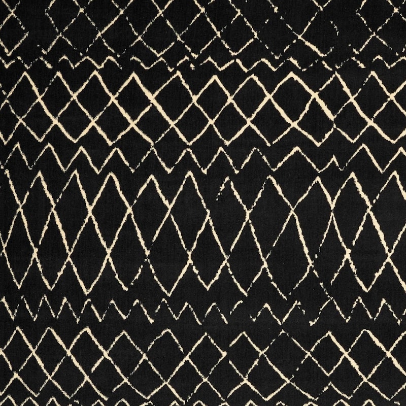 Makoy Power Loomed Distressed Abstract Modern Area Rug By HomeRoots - 118' X '94' X '0.5