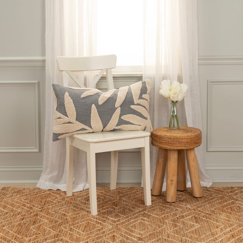 Rizzy Home Transitional Pillow Cover - 14"x26"