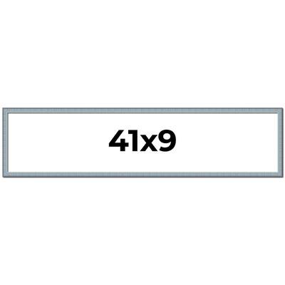 41x9 Frame Rustic Sky Blue Solid Wood Picture Frame | 0.75 Inch