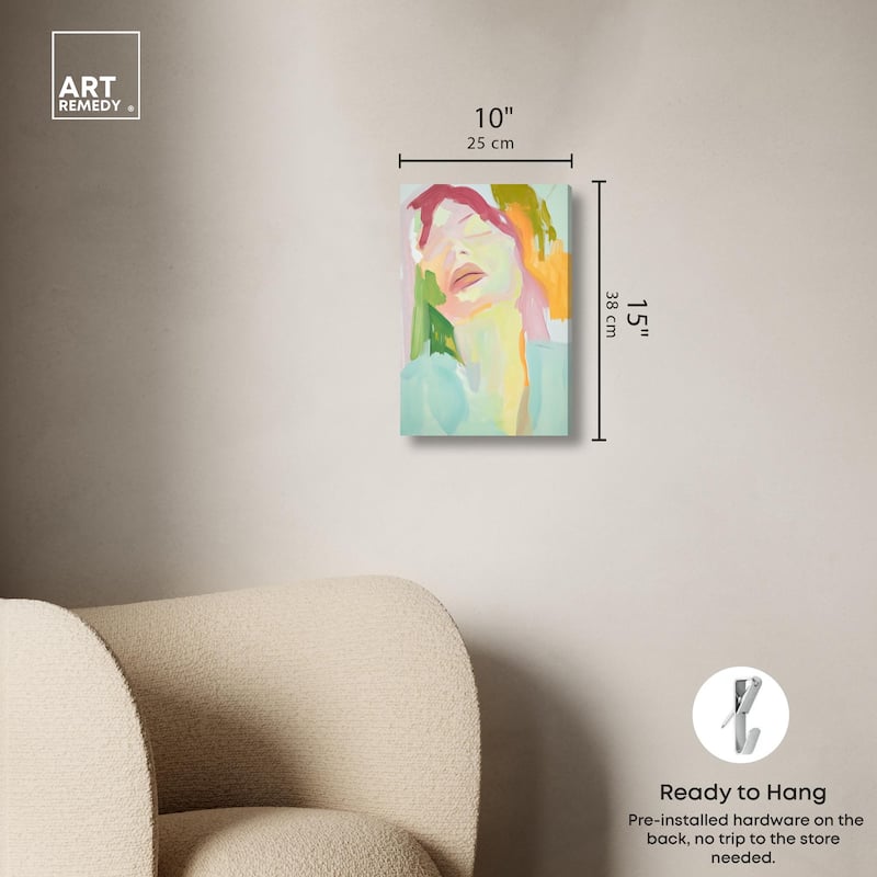 Hues of Emotion II Canvas by Art Remedy, Gallery Wrapped