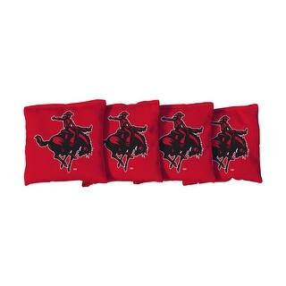 Northwestern Oklahoma State Rangers Red Cornhole Bags